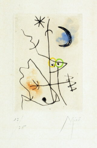 37   Joan Miró. Le grillon.