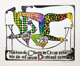 597&emsp;&emsp;Kinderbücher – Londa und Conrad Felixmüller. ABC. 1925
