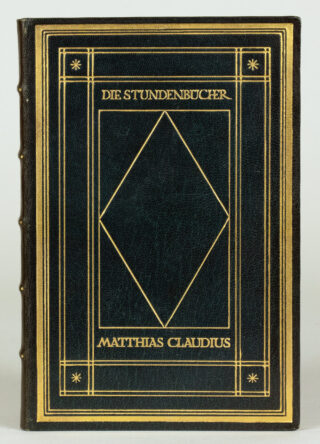 466&emsp;&emsp;Ernst Ludwig-Presse – Matthias Claudius. Gedichte des Wandsbecker Boten. 1921