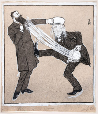 336&emsp;&emsp;Thomas Theodor Heine. Zur Verrohung der Theaterkritik. 1896