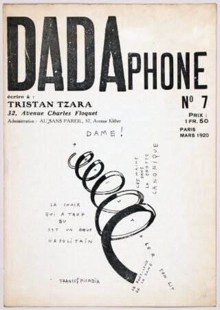 518&emsp;&emsp;Kunstismen – Dadaphone. 1920