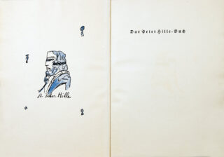 609&emsp;&emsp;Else Lasker-Schüler. Das Peter Hille-Buch. 1919