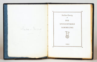 643&emsp;&emsp;Stefan Zweig. Die unsichtbare Sammlung. 1933