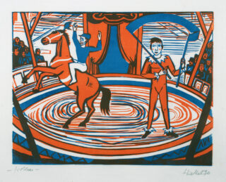 335&emsp;&emsp;Erich Heckel. Zirkus. 1930