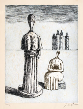 312&emsp;&emsp;Giorgio de Chirico. Dualité, les muses inquiétantes. 1975