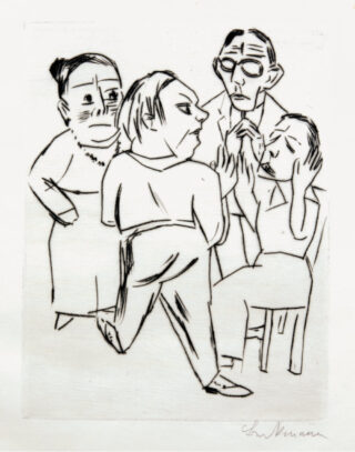 537&emsp;&emsp;Max Beckmann. Ebbi. 1924