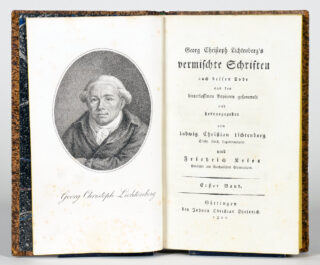403&emsp;&emsp;Georg Christoph Lichtenberg. Vermischte Schriften. 1800–1806