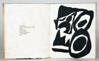 15&emsp;&emsp;Jean Arp – Tristan Tzara. Cinéma calendrier du cœur abstrait | maisons. 1920