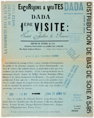 519&emsp;&emsp;Kunstismen – Excursions & visites Dada. 1921