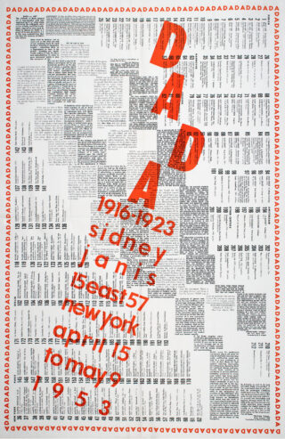 523&emsp;&emsp;Kunstismen – Dada 1916–1923. 1953