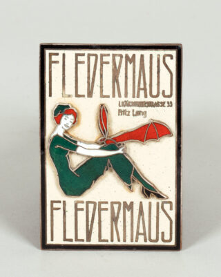 372&emsp;&emsp;Wiener Werkstätte – Fledermaus [Kabarett]. 1911