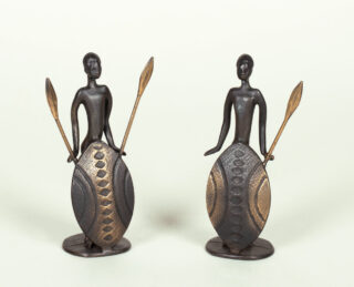 331&emsp;&emsp;Karl Hagenauer. Afrikanische Krieger.