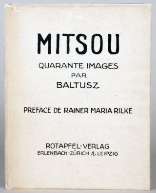 22&emsp;&emsp;Balthasar Klossowski – Baltusz. Mitsou. 1921