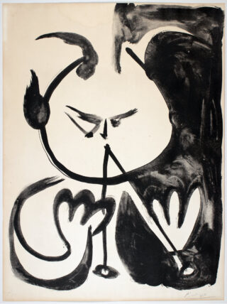359&emsp;&emsp;Pablo Picasso. Faune musicien 1948