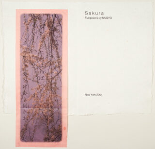 193&emsp;&emsp;Gunnar Kaldewey – Saigyō. Sakura. 2004