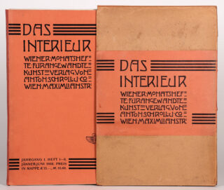 370&emsp;&emsp;Wiener Werkstätte – Das Interieur. 1900
