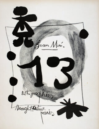 46&emsp;&emsp;Joan Miró. 13 lithographies. 1948
