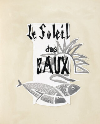 107&emsp;&emsp;Georges Braque – René Char. Le soleil des eaux. 1949