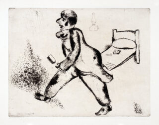 34&emsp;&emsp;Marc Chagall – Nicolas Gogol. Les ames mortes. 1948
