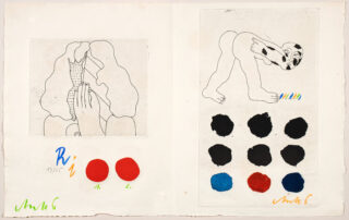 130&emsp;&emsp;Horst Antes. Radierungsbuch. 1968/1969