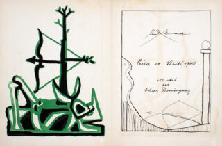 111&emsp;&emsp;Oscar Dominguez – Paul Eluard. Poésie et Vérité. 1947