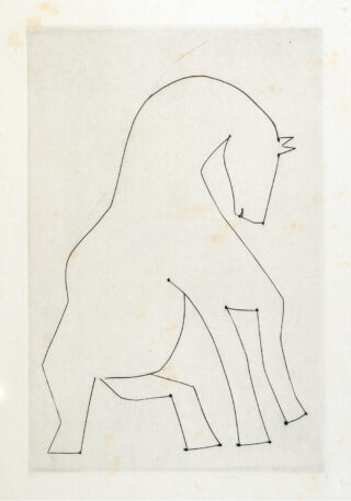 90&emsp;&emsp;Pablo Picasso – Roch Grey. Chevaux de minuit. 1956
