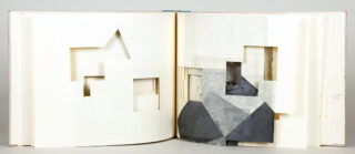 199&emsp;&emsp;Salvador Menjibar. Drei Unikatbücher mit Ausstanzungen (cut outs). 1989–1994