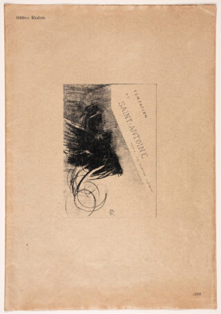 3&emsp;&emsp;Odilon Redon. La Tentation de Saint-Antoine. 1888
