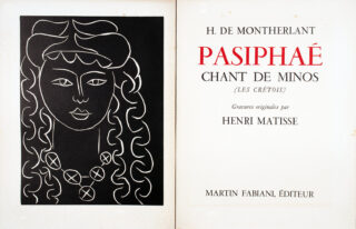 79&emsp;&emsp;Henri Matisse – H[enri] de Montherlant. Pasiphaé. 1944