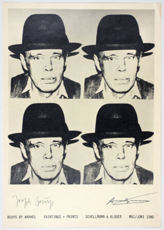 367&emsp;&emsp;Andy Warhol. Joseph Beuys. 1980