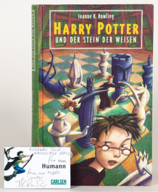 601&emsp;&emsp;Kinderbücher – Joanne K. Rowling. Harry Potter und der Stein der Weisen. 1998