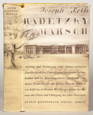 629&emsp;&emsp;Joseph Roth. Radetzkymarsch. 1932