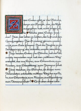 633&emsp;&emsp;Max Schwerdtfeger – Reden des Buddha. 1923
