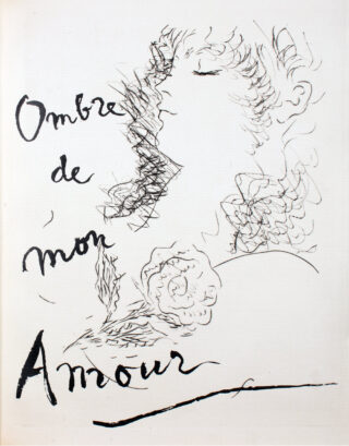 587&emsp;&emsp;Marcel Vertès – [Guillaume] Apollinaire. Ombre de mon amour. 1956