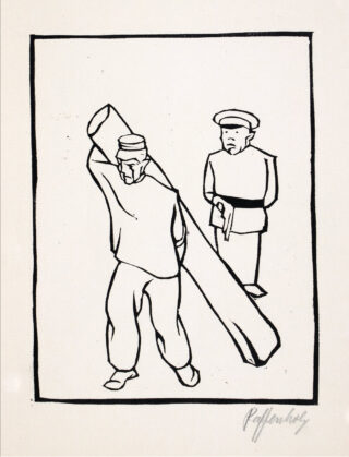 358&emsp;&emsp;Peter Paffenholz. Reading Gaol. 7 Holzschnitte zu Oscar Wilde’s Ballade. 1925