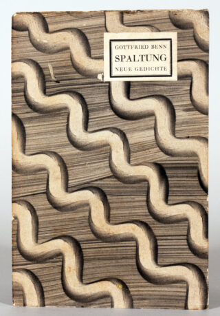 554&emsp;&emsp;Gottfried Benn. Spaltung. 1925