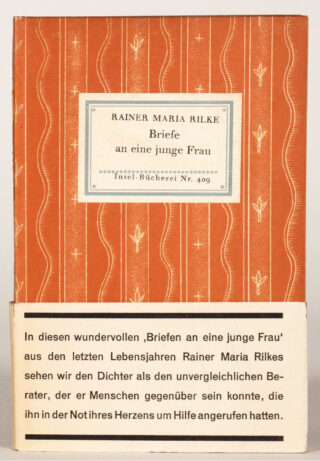 487&emsp;&emsp;Insel-Bücherei – Rainer Maria Rilke. Briefe an eine junge Frau. 1930