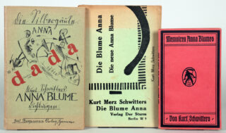 524&emsp;&emsp;Kurt Schwitters. Alle drei Anna Blume-Erstausgaben. 1919–1923