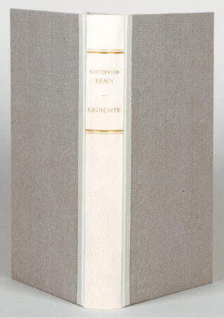 557&emsp;&emsp;Gottfried Benn. Gesammelte Gedichte. 1956