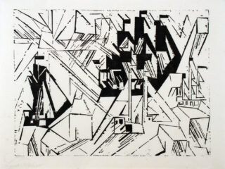 313&emsp;&emsp;Lyonel Feininger. Marine. 1921