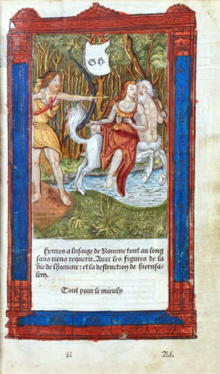 391&emsp;&emsp;Heures a lusaige de Romme tout au long sans riens requerir. 1509