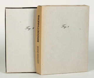 341&emsp;&emsp;Mönchengladbacher Kassettenkataloge – Marcel Broodthaers. Fig. 1, Fig. 2, Fig. 0 und Fig. 12. 1971