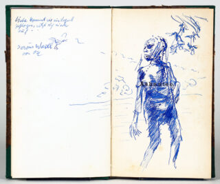 605&emsp;&emsp;Oskar Kokoschka. Aschanti-Frau. 1897