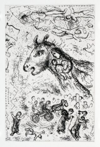 290&emsp;&emsp;Marc Chagall – Jerzy Ficowski. Lettre a Marc Chagall. 1969
