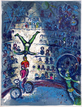 293&emsp;&emsp;Marc Chagall. Cirque. 1967