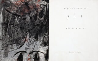 357&emsp;&emsp;Antoni Tàpies – André du Bouchet. air. 1971