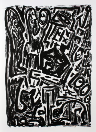 393&emsp;&emsp;A. R. Penck – Heiner Müller. Wolokolamsker Chausee IV und V. 1988