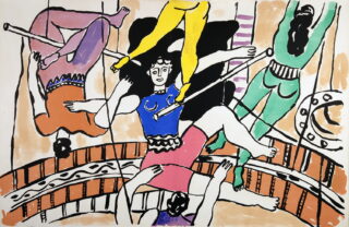 255&emsp;&emsp;Fernand Léger. Cirque. 1950