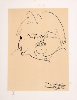 235&emsp;&emsp;Pablo Picasso – Michel Leiris. balzacs en bas de casse et picassos sans majuscule. 1957