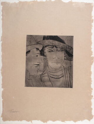 32&emsp;&emsp;Erich Heckel. Paar (A. N.).